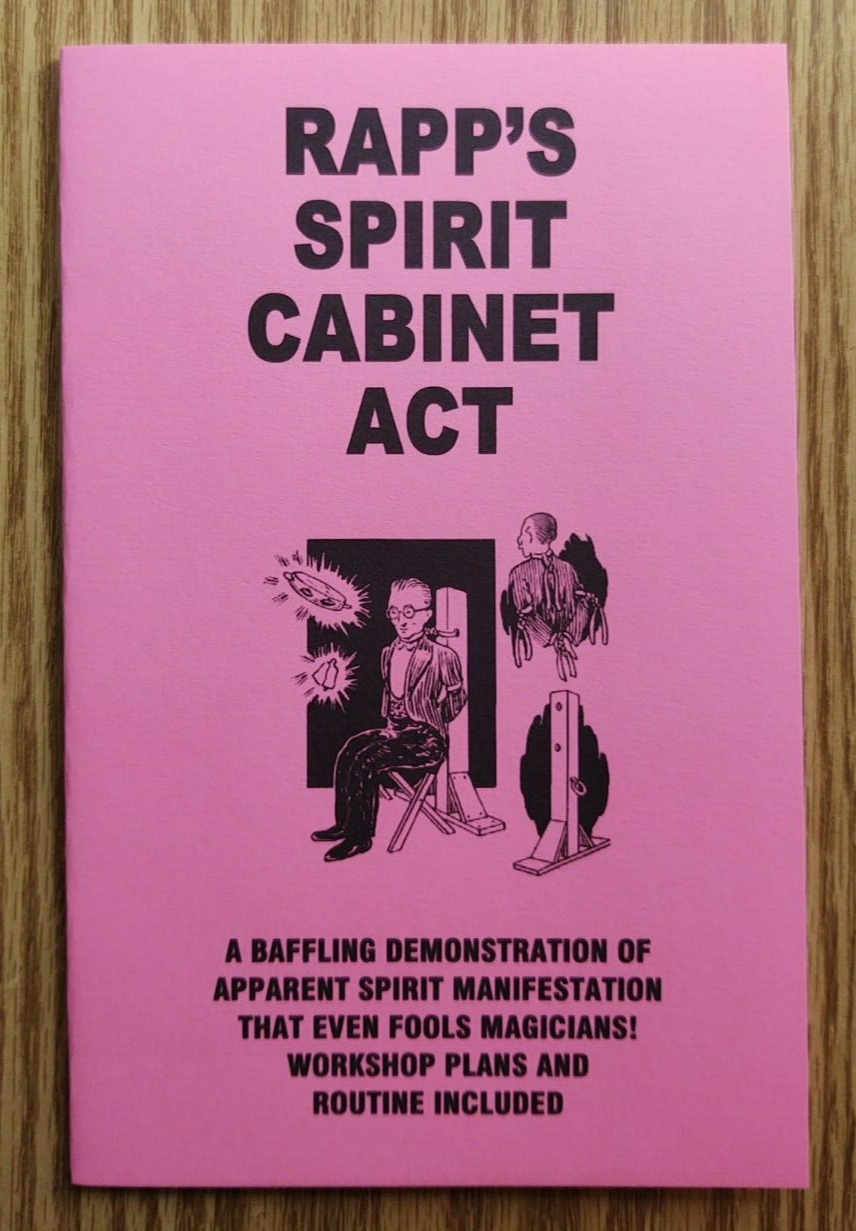 Rapp's Spirit Cabinet Act (Demonstrate a psychic medium's seance on any stage)