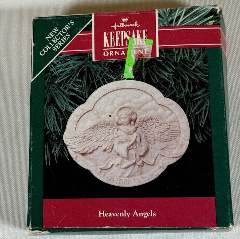 3 Lot Hallmark Heavenly Angels, 1st Christmas Together 1985 Ornament & Squirrel
