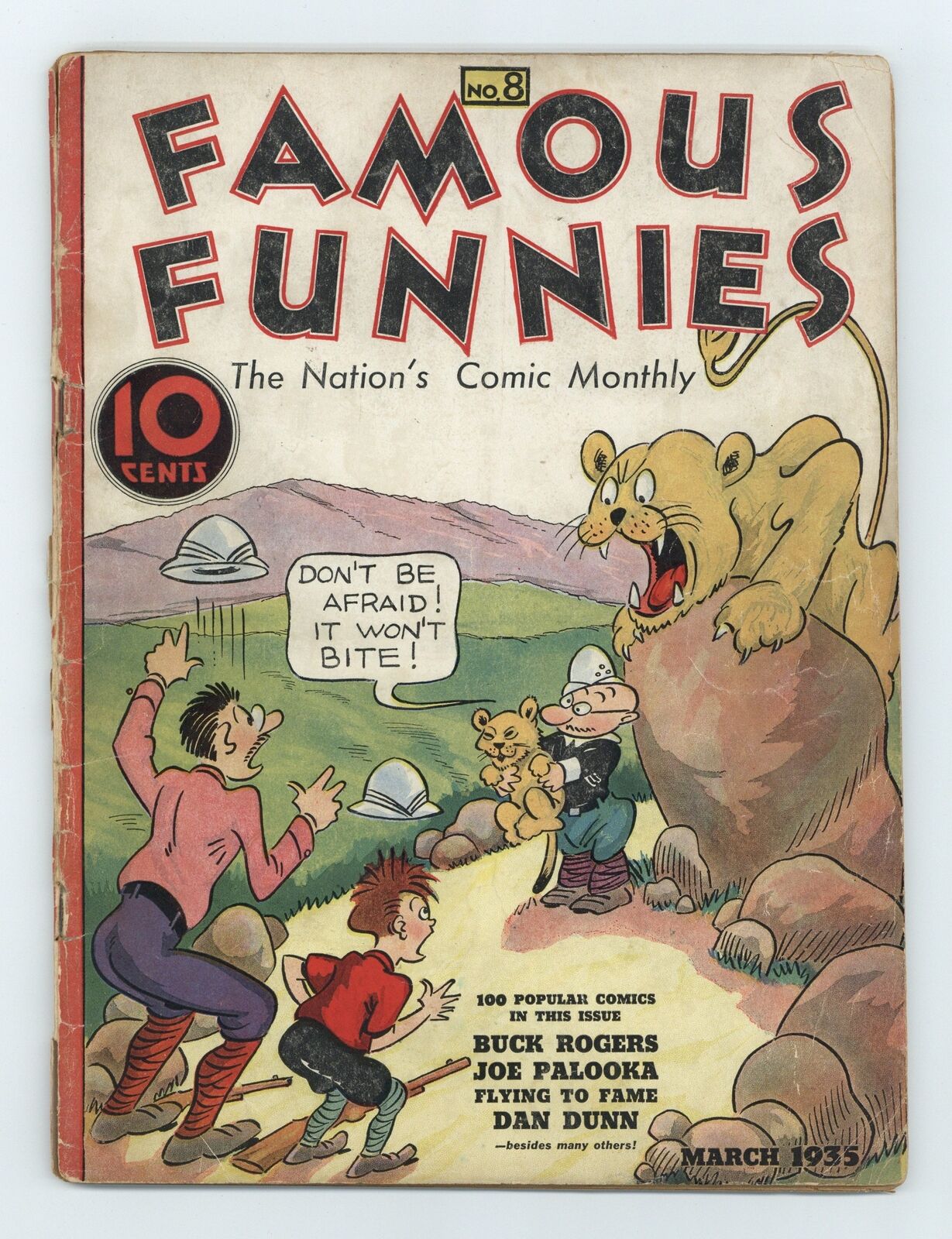 Famous Funnies #8 GD+ 2.5 1935