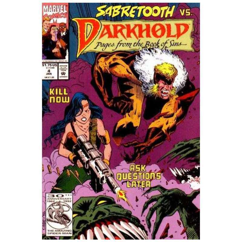 Darkhold: Pages from the Book of Sins #4 in NM condition. Marvel comics [r,