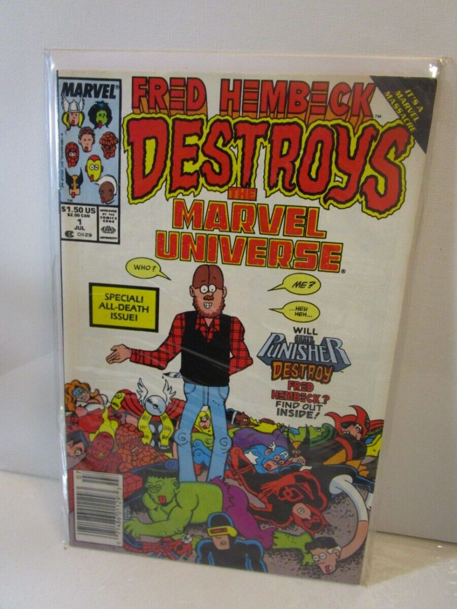 FRED HEMBECK DESTROYS THE MARVEL UNIVERSE #1