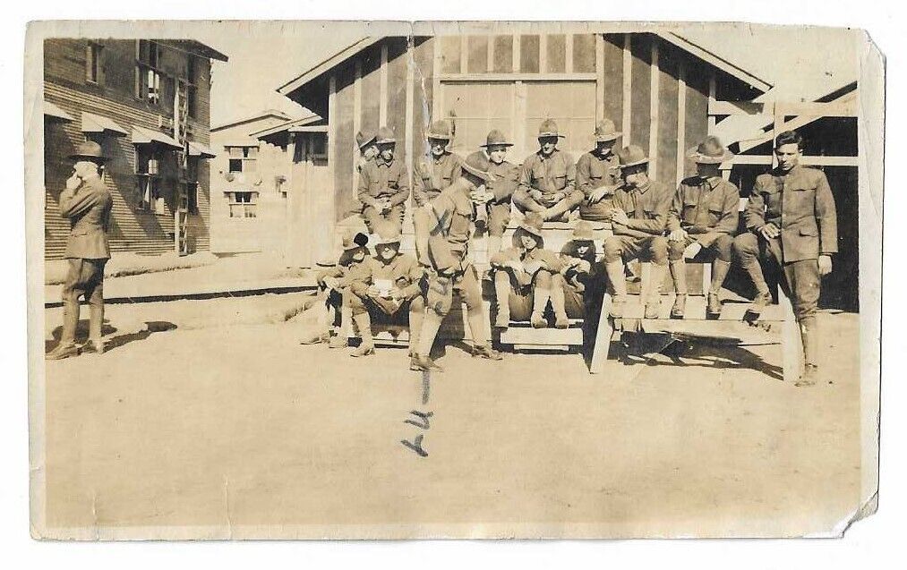 1917 Camp Zachary Taylor (Camp Taylor) Louisville KY WWI Photo, Soldiers