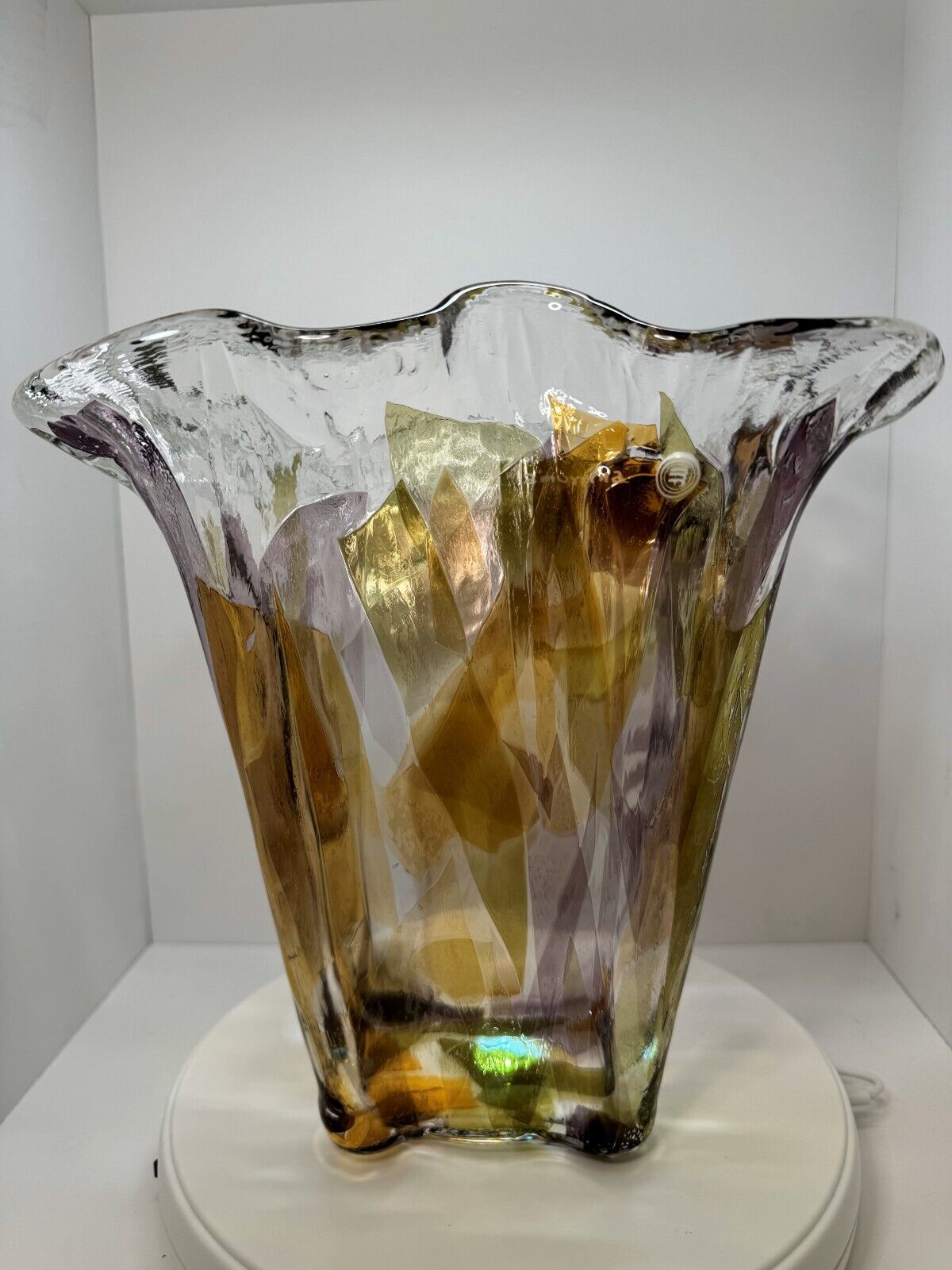 La Murrina Murano Glass Vase (Original) - Vintage - See notes in description