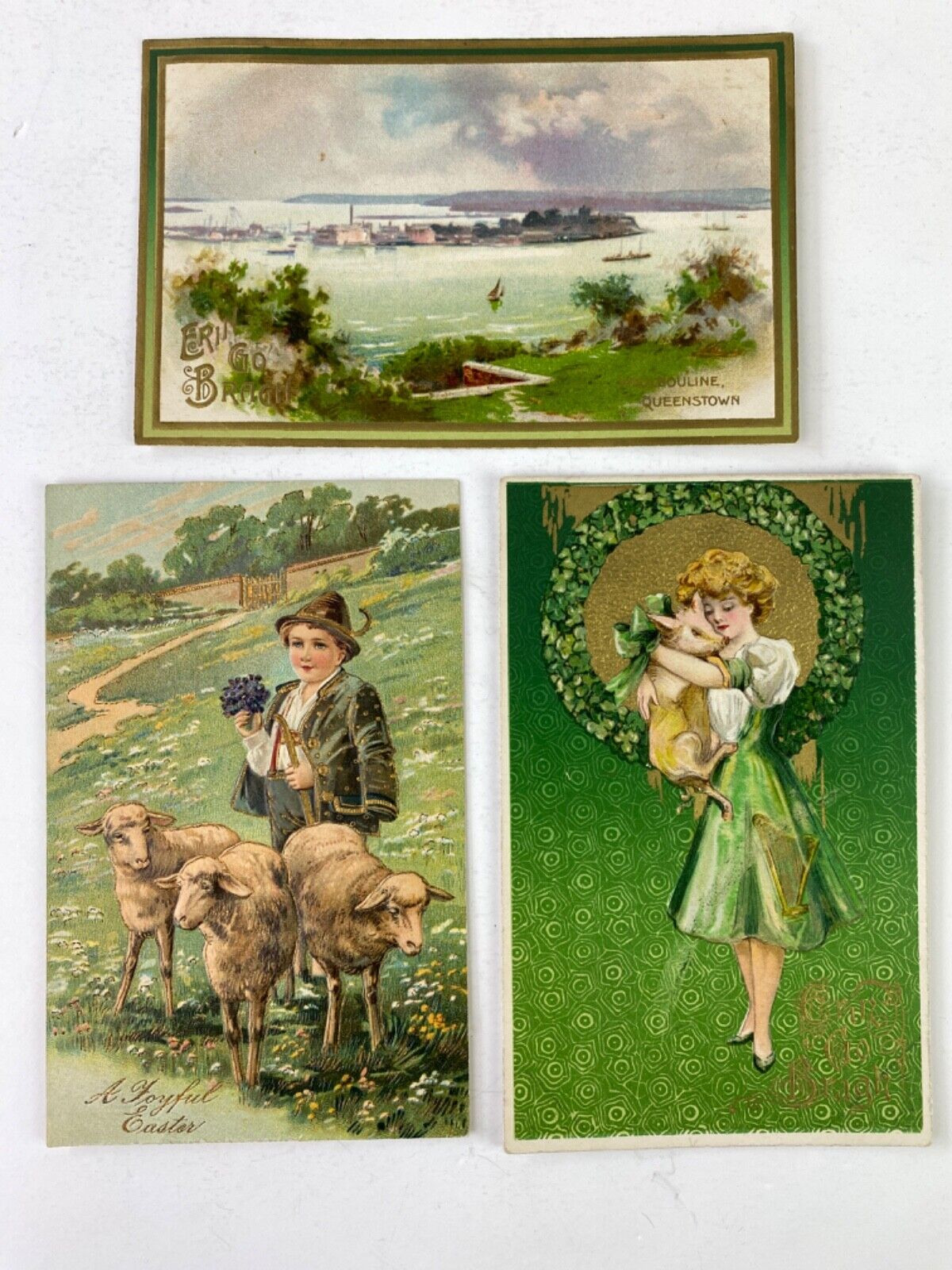 Lot of 3 Vintage Postcards: IRISH St. PATTY\'S DAY EASTER
