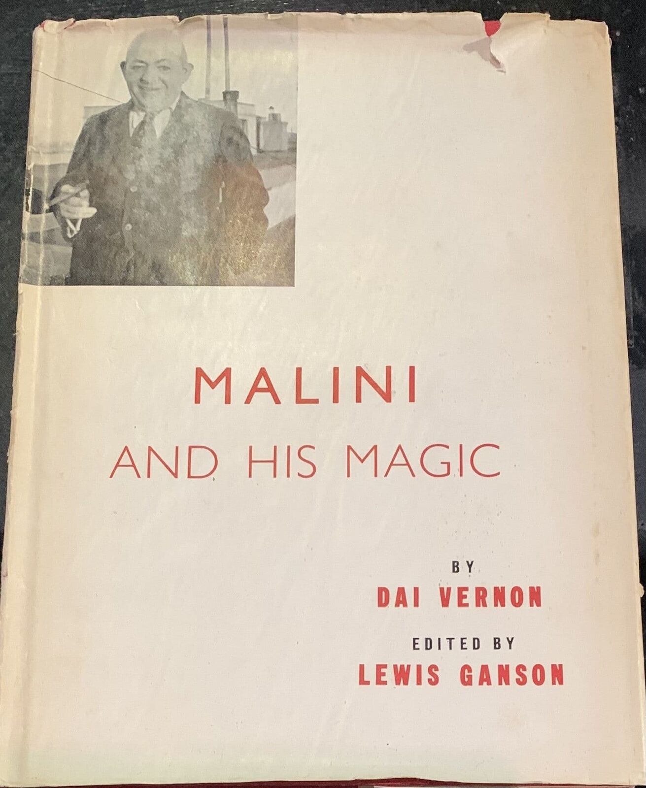 Malini and His Magic by Dai Vernon, Max Malini - Book