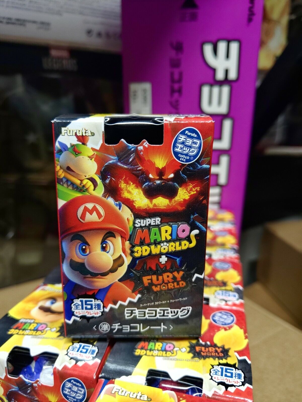 Furuta Choco Egg Super Mario 3D World (1 Blind Box) Capsule & Candy Toy