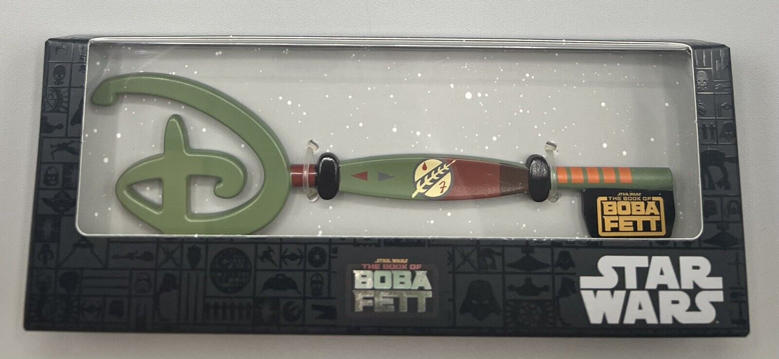 Disney Star Wars The Book of Boba Fett Store Exclusive Collector Key “NEW”