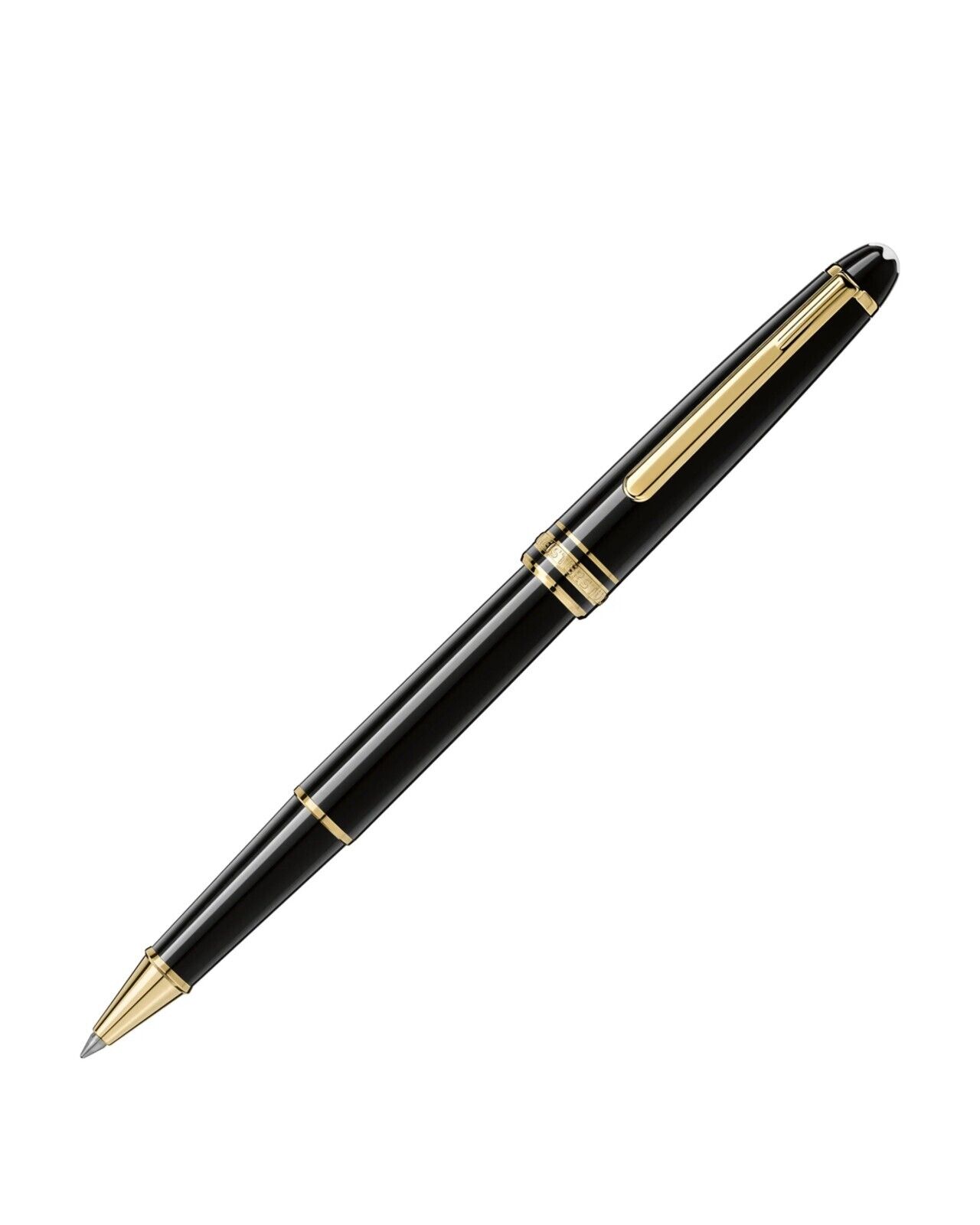 MONTBLANC Meisterstuck Gold Coated Classique M163 Rollerball Pen Spring Sale 