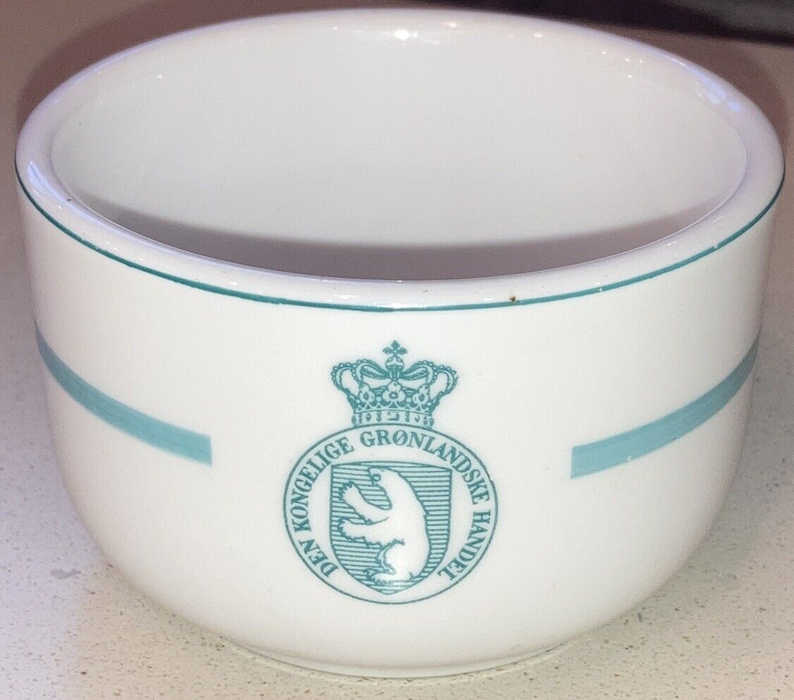 Royal Copenhagen Denmark ca. 1956 Greenland Trading Department Vintage Cup RARE