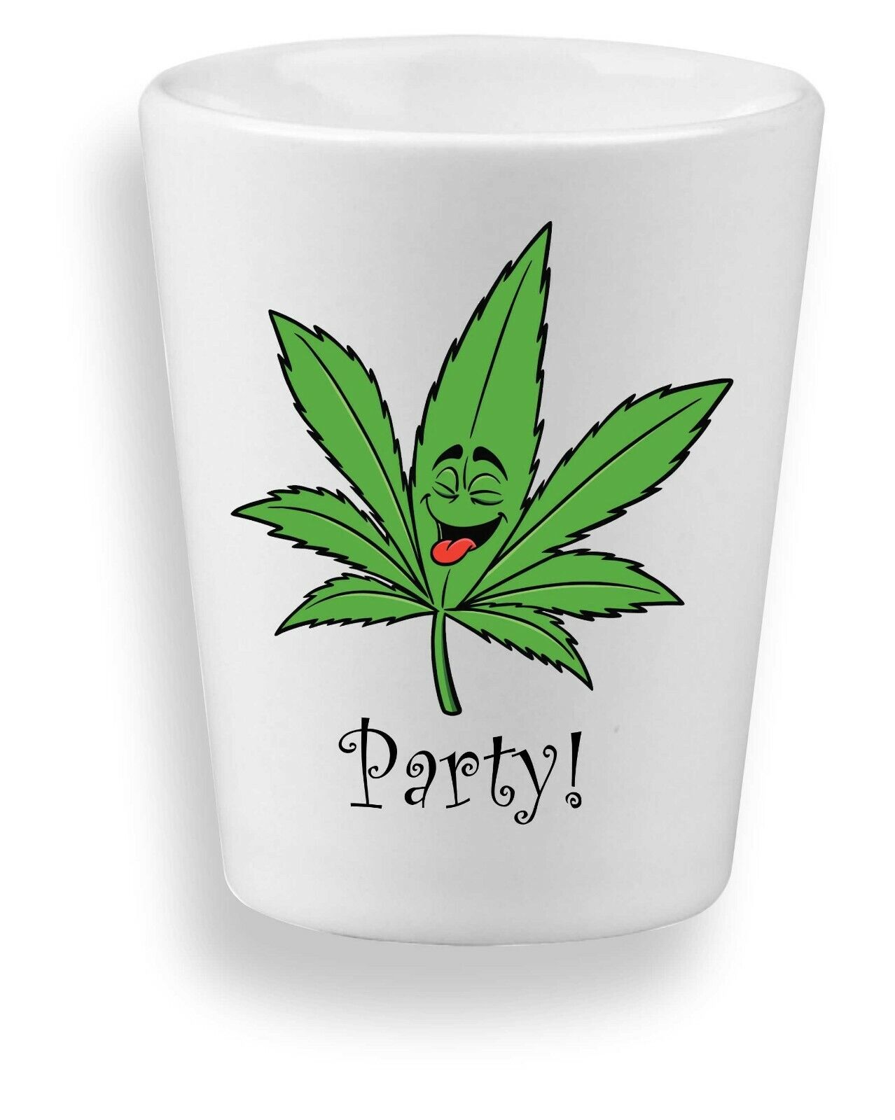 Pot Weed Leaf Shot Glass x4 Collection