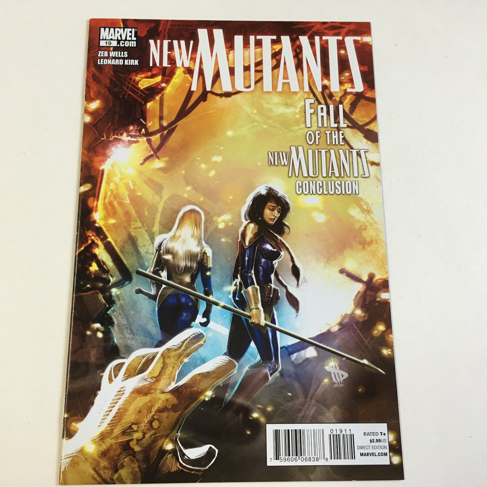 New Mutants #19 Marvel Comics 2011 3rd series Comic Book VF/NM