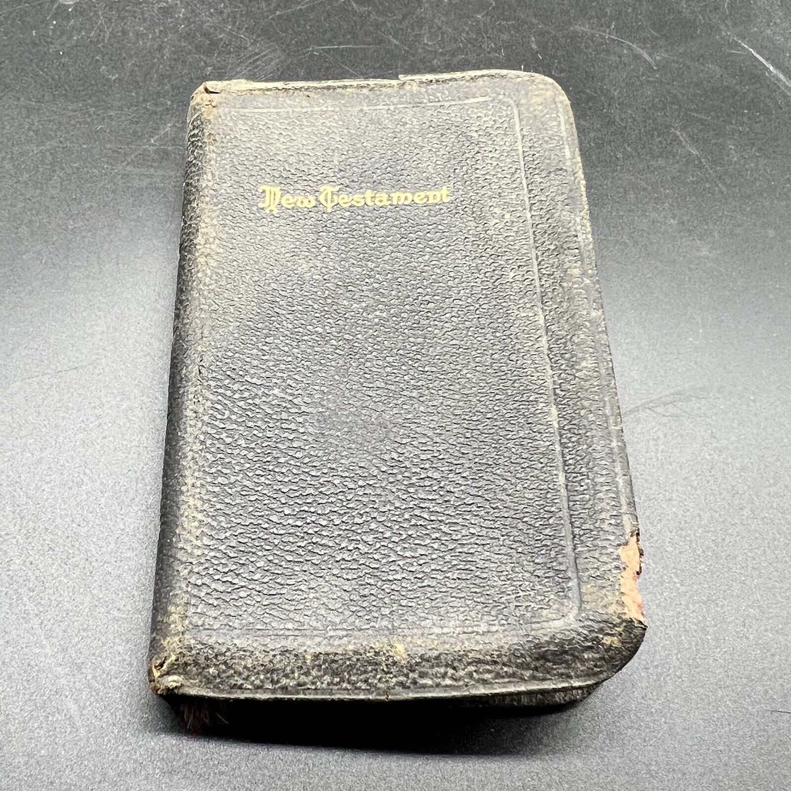 Early 1900s New Testament Genuine Leather