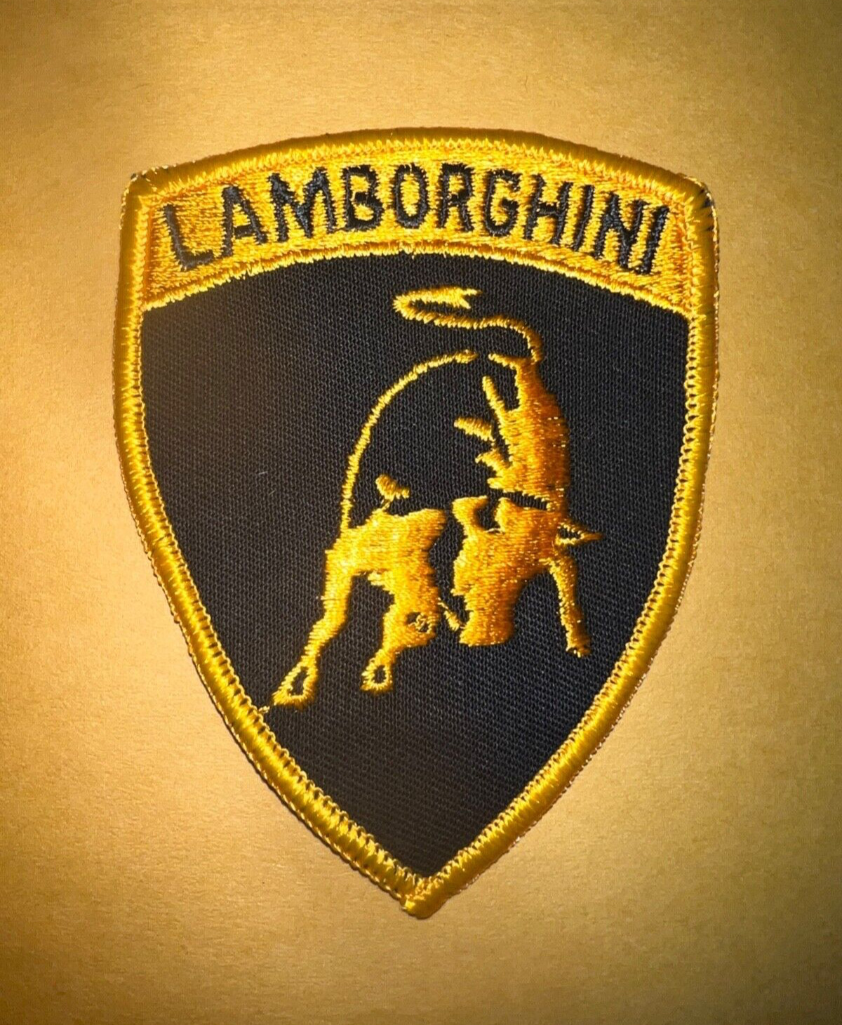 Vintage Lamborghini patch, Lamborghini patch, Lambo