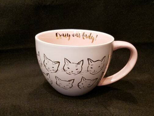 Coffee Mug - Crazy Cat Lady Mug. Large 16 oz. - 110923