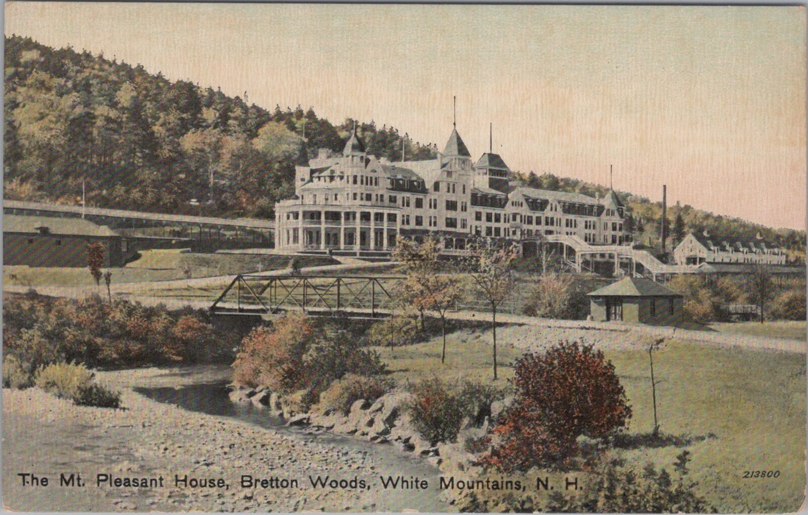 Mt. Pleasant House, Bretton Woods, White Mountains, New Hampshire Postcard