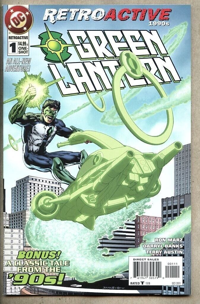 DC Retroactive Green Lantern The 90\'s #1-2011 nm- 9.2 Giant-Size Kyle Rayner 