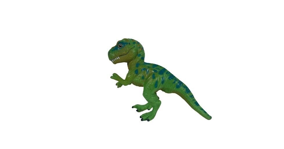 Safari Ltd Dinosaur Toy Juvenile Green Tyrannosaurus Rex Cute Baby 1997 Version