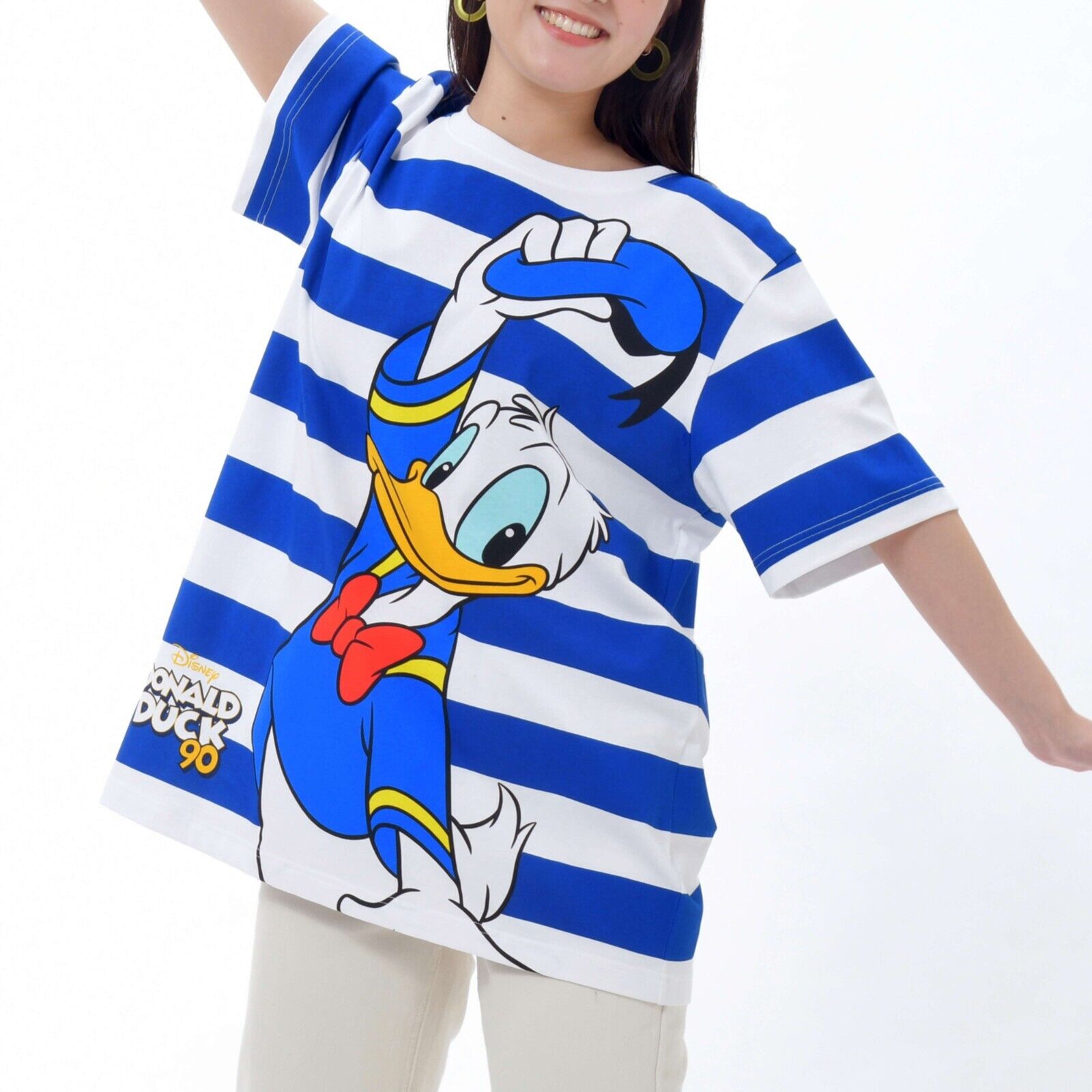 Japan Tokyo Disney Store Donald short sleeve T-shirt L DONALD DUCK BIRTHDAY 2024