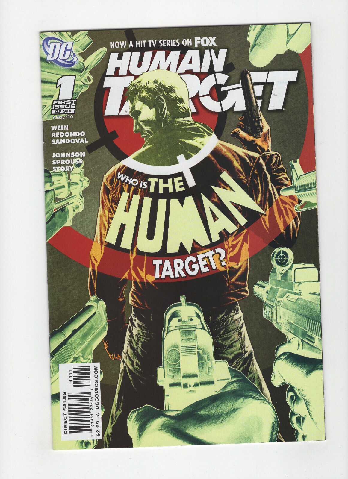 Human Target #1  (2010 DC Comics)