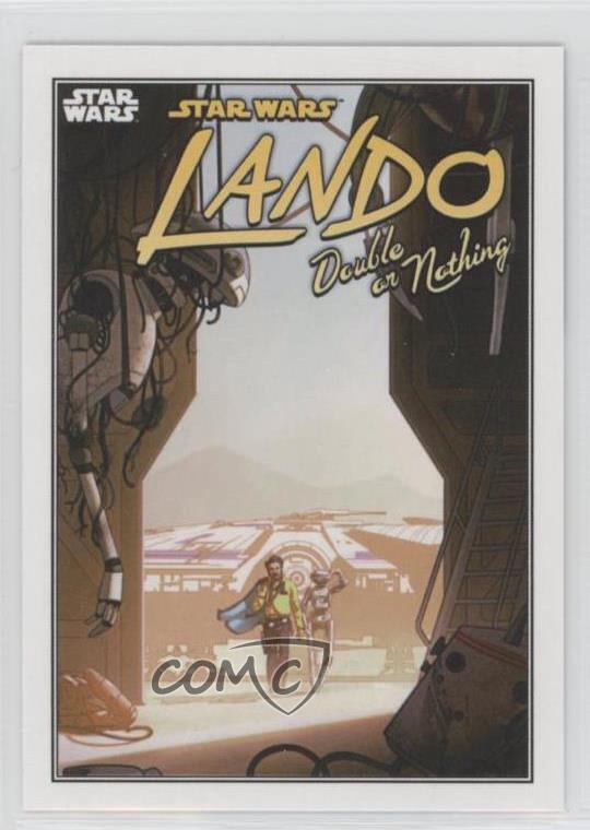 2023 Topps Star Wars Comic Covers Art Lando #2 #CC-15 5cb