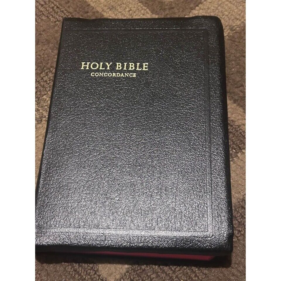 HOLY BIBLE KJV World Publishing Company Vintage Concordance c. 1946