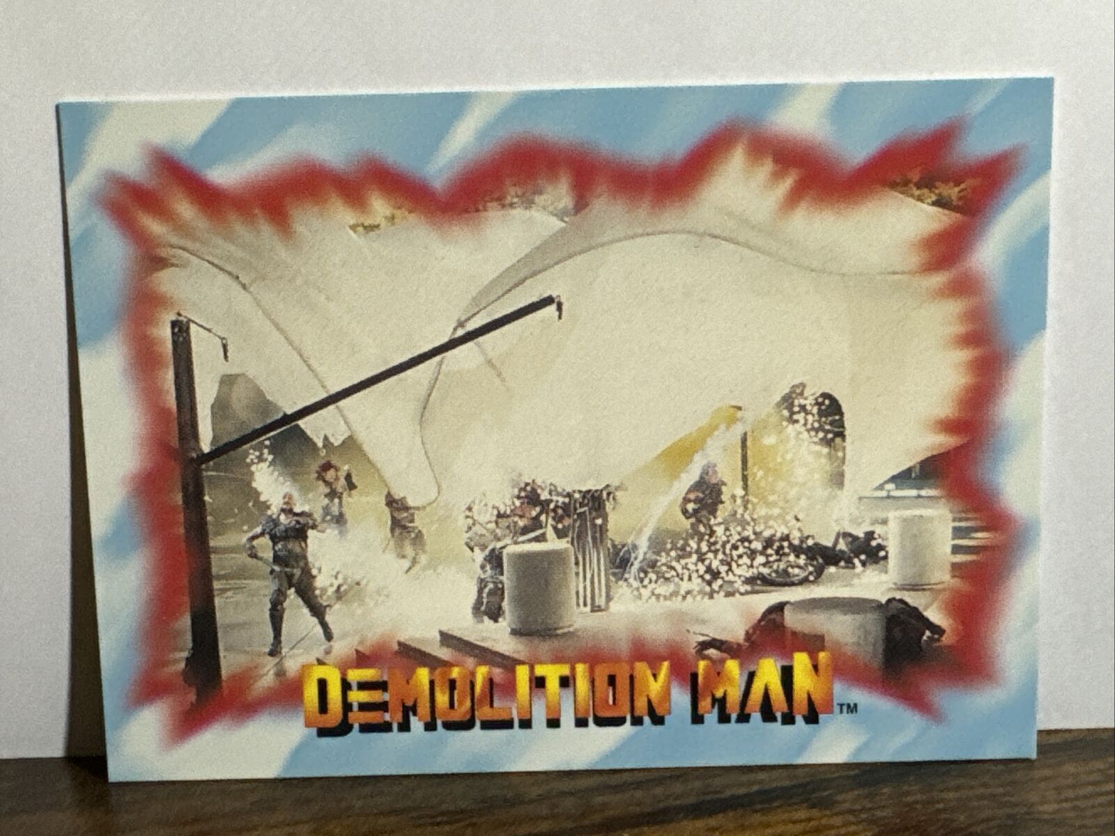 Demolition Man 1993 Skybox #42 You\'re Under Arrest Movie series card