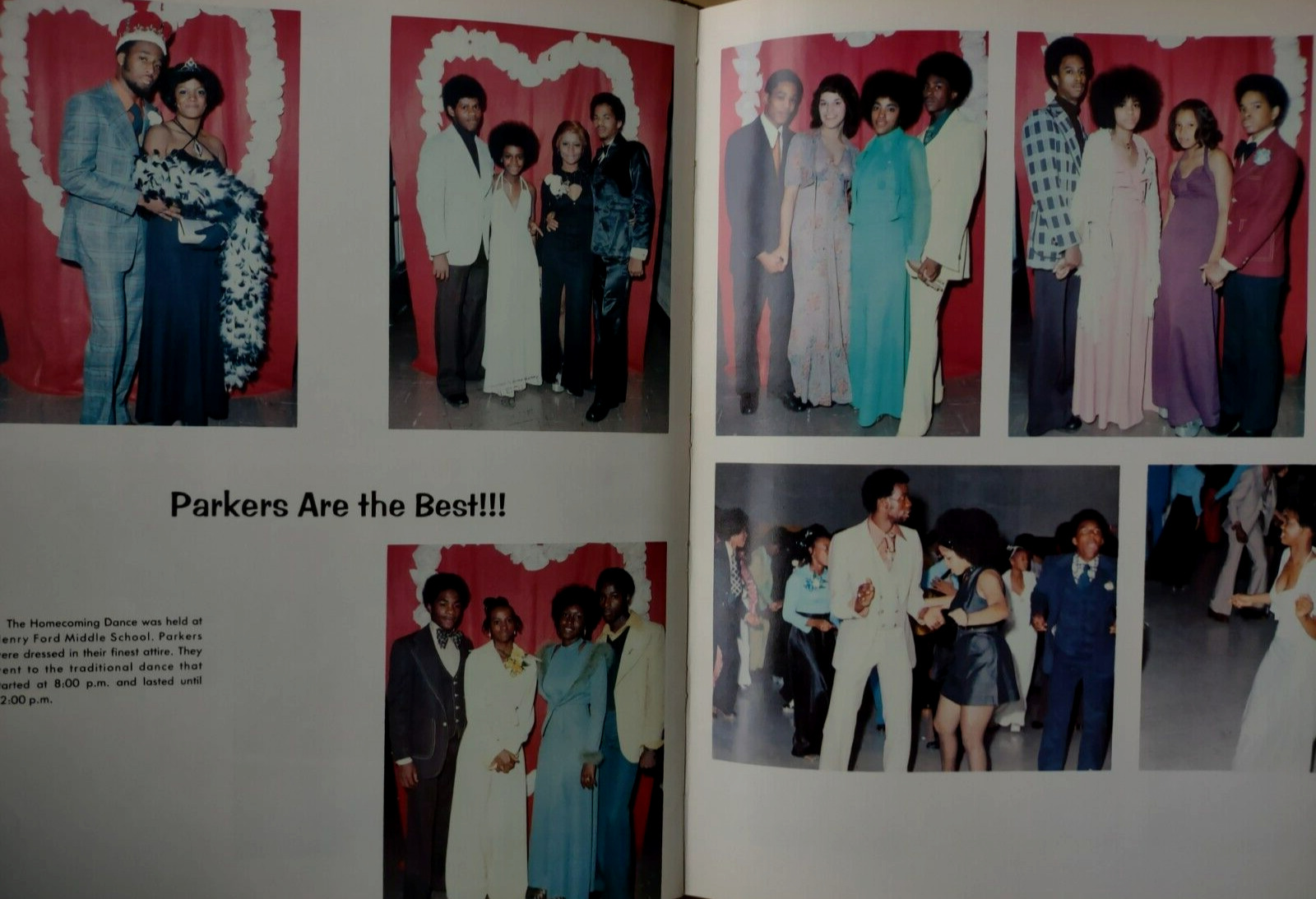 1975 Highland Park MI High School Yearbook - Polar Bear / African American