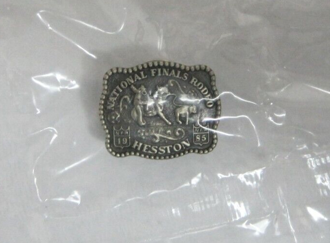 1985 Hesston National Finals Rodeo Hat or Lapel Pin