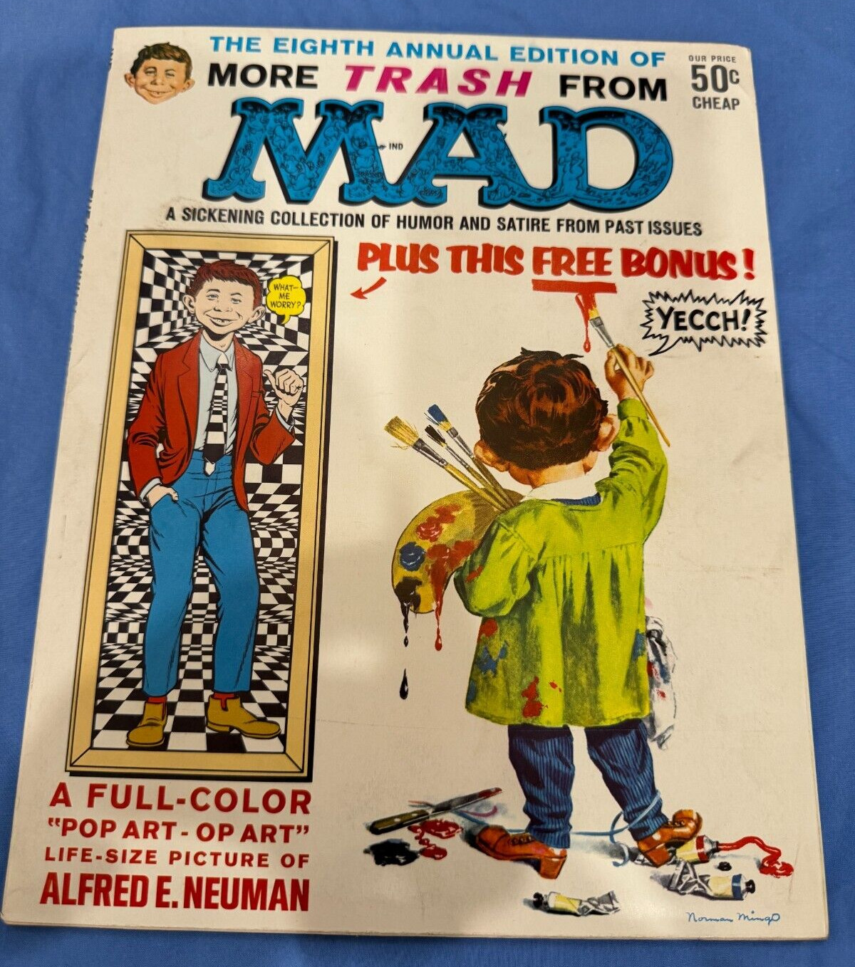 HIGH GRADE More Trash from MAD MAGAZINE #8 WITH INSERT NEAR MINT