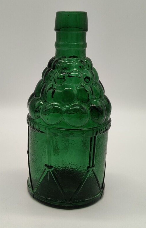Vintage McGivers American Army Bitters Bottle Green Wheaton, N.J.  7.5” Bottle