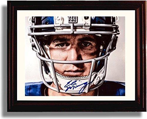 8x10 Framed Eli Manning - New York Giants Autograph Promo Print