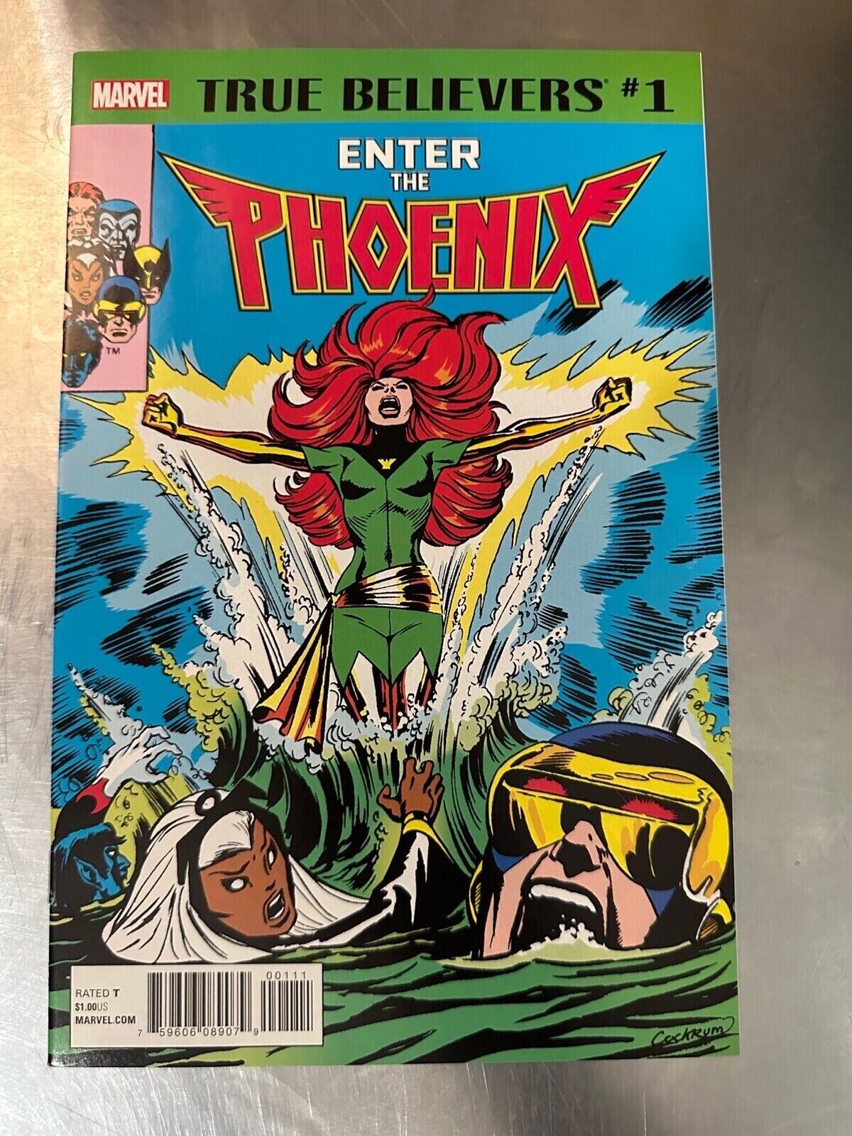 Enter The Phoenix True Believers #1 2017 Marvel Used Condition Comic Book