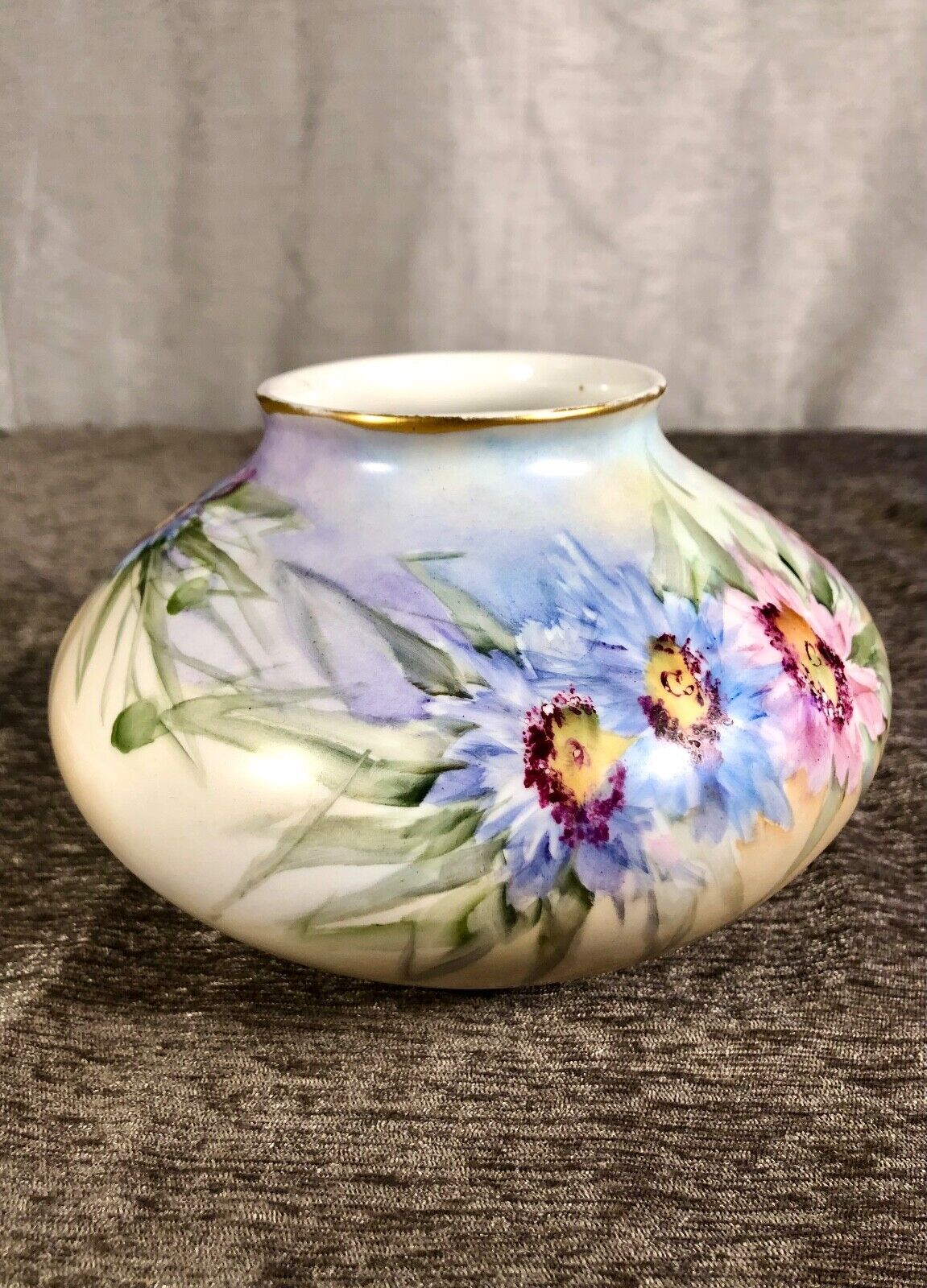 Antique Bernardaud & Co France Flower Vase, Late Victorian - Edwardian 1900-1914
