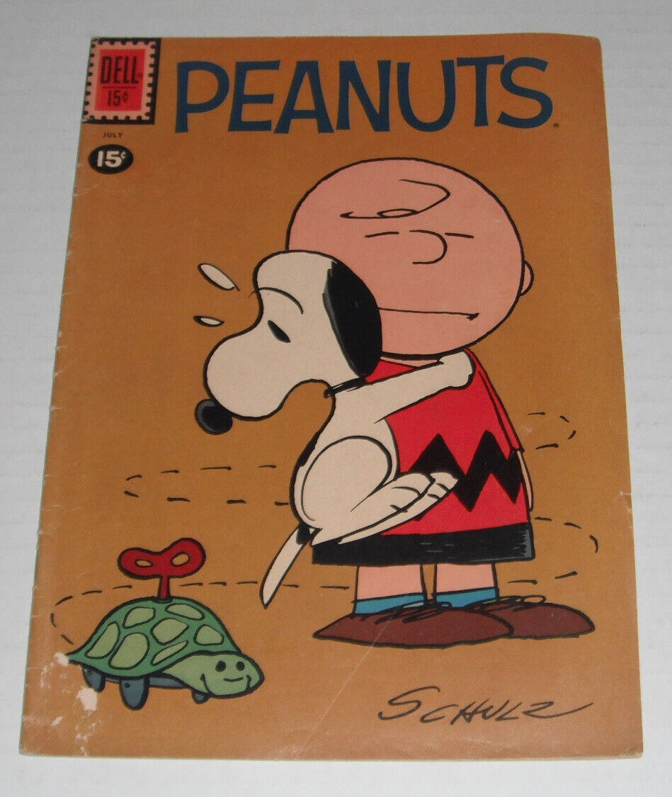 Peanuts # 9....VG+....4.5 grade....1961 comic book--D
