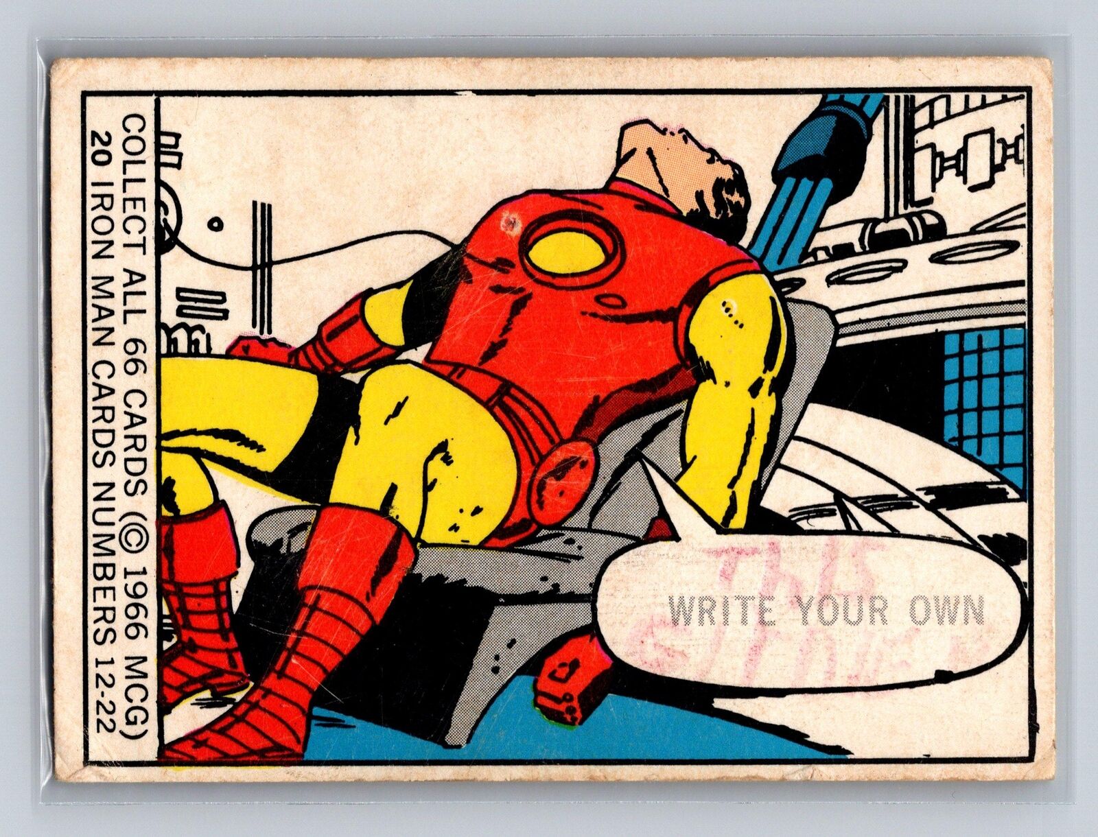 Write your own caption 1966 Donruss Marvel Super Heroes #20