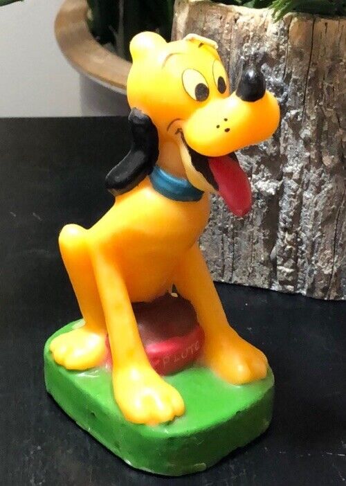Disney’s Pluto Candle Vintage 5.5” 