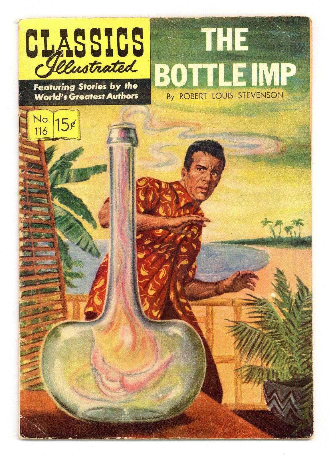 Classics Illustrated 116 The Bottle Imp #1 VG 4.0 1954