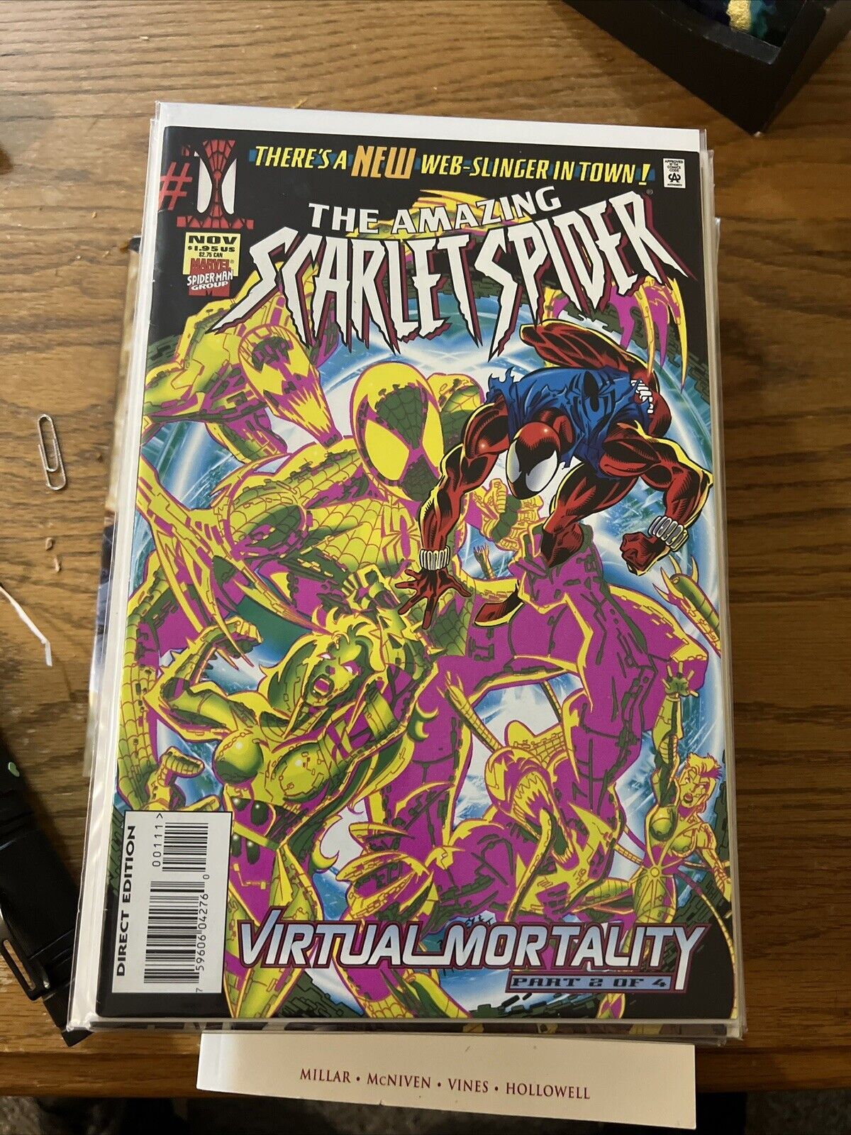 AMAZING SCARLET SPIDER #1 Marvel Comics VARIANT E COVER 2019 Spider Man