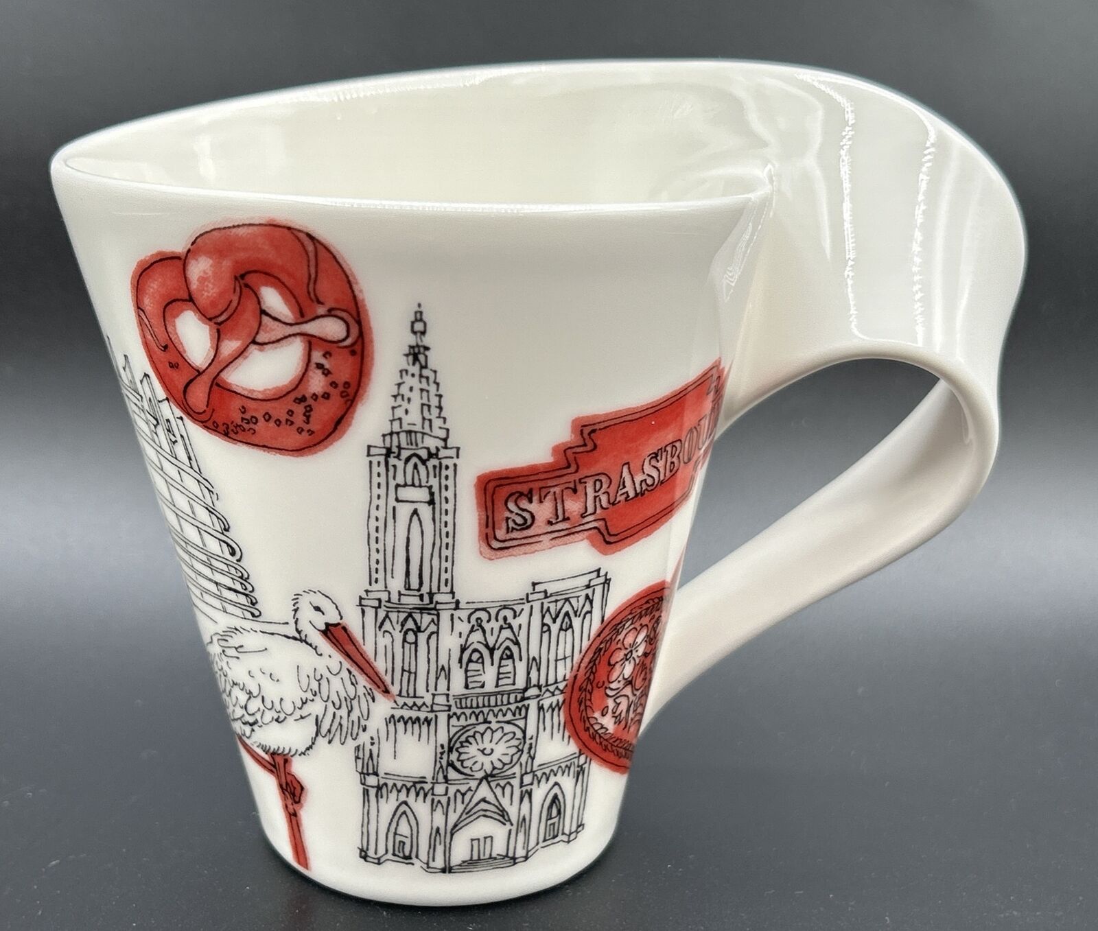 Villeroy & Boch Cities of the World Coffee Mug Strasbourg German Porcelain Cup