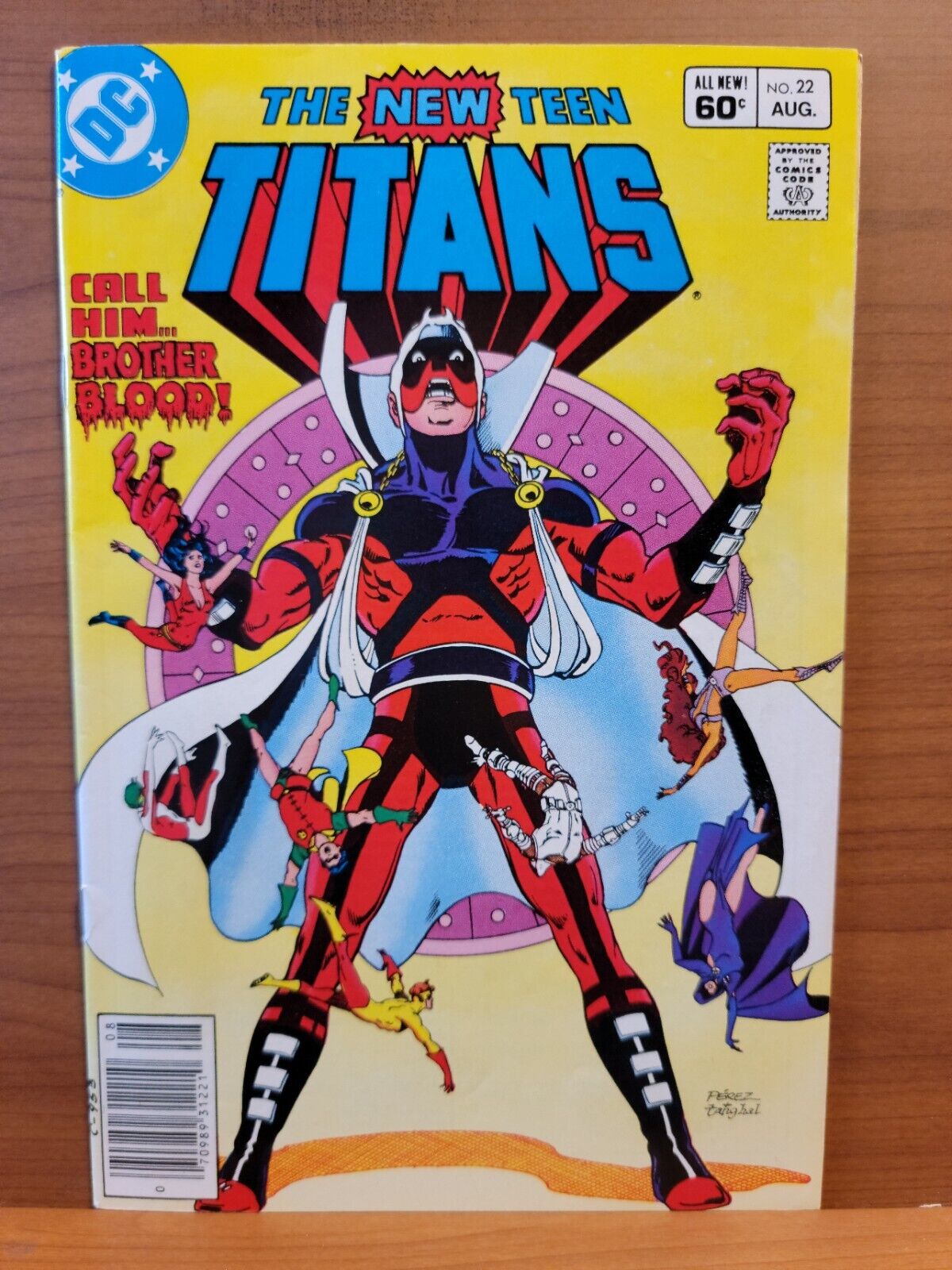 The New Teen Titans #22 VG DC 1982 Brother Blood