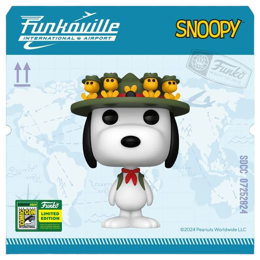 Pop Animation: Peanuts - Snoopy with Beagle Scouts (2024 SDCC EVENT EXCLUSIVE)