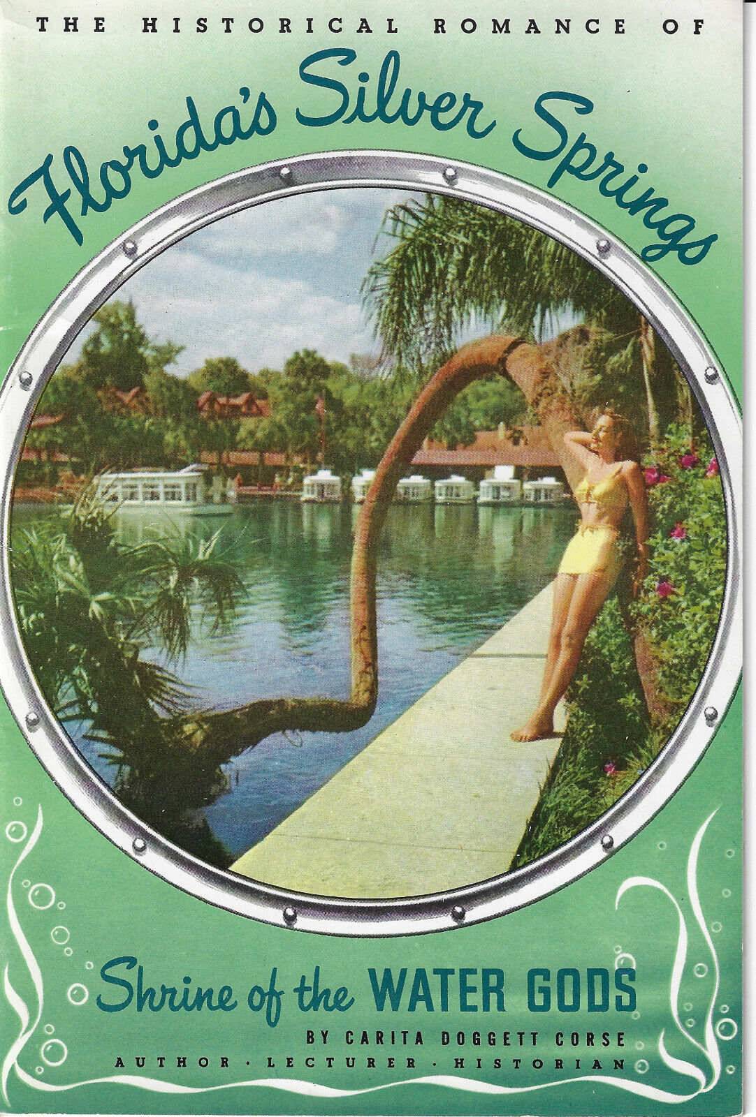 CA 1950s BOOKLET FOR FLORIDA'S SILVER SPRINGS