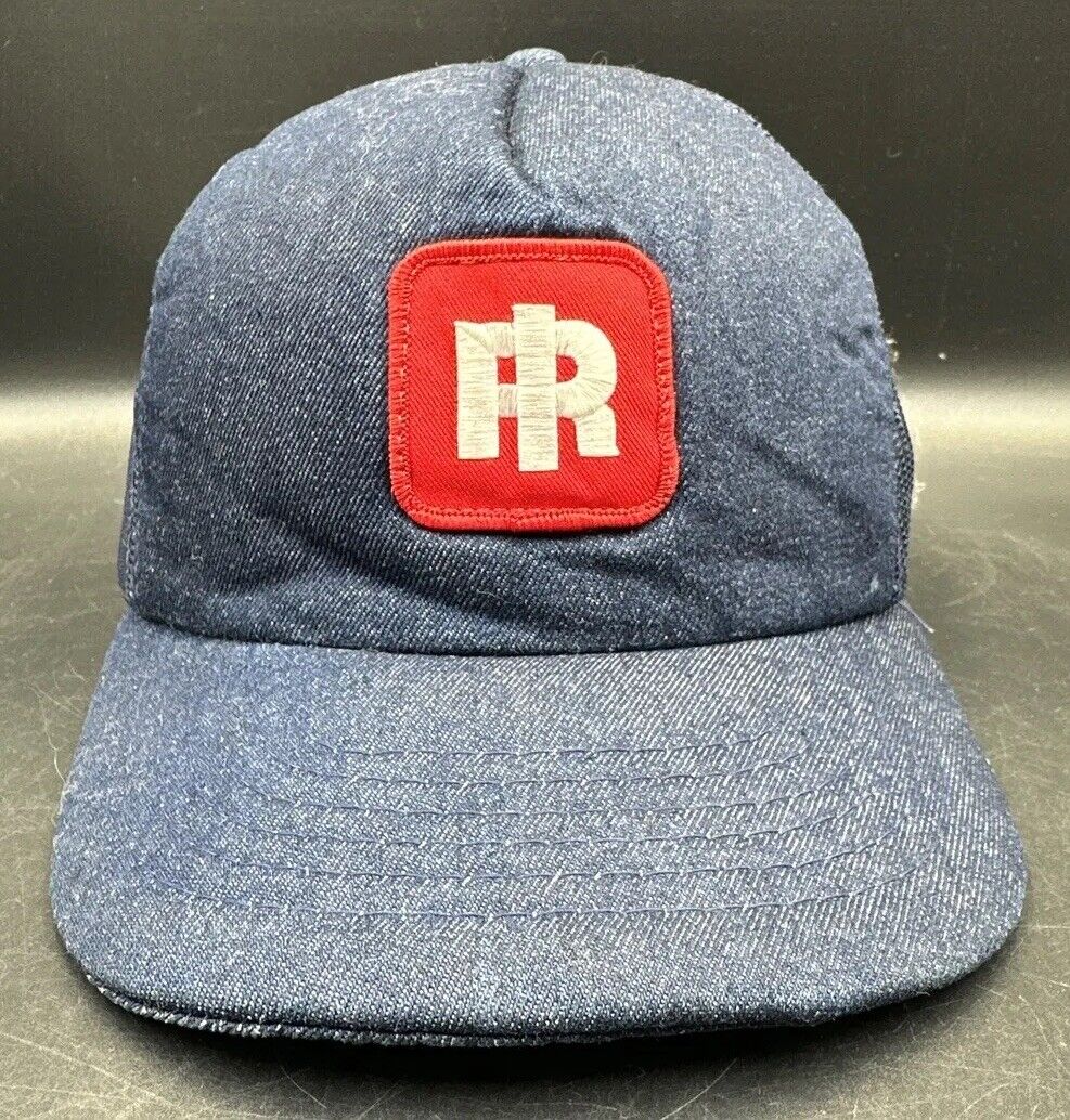IR Ingersoll-Rand Snapback Hat Cap  Trucker Advertising Vintage Farmer Farm