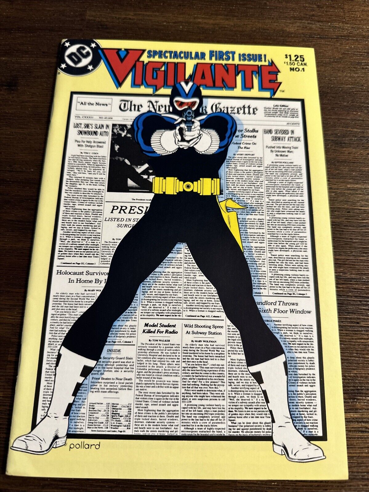 DC Comics VIGILANTE #1 November 1983 NM