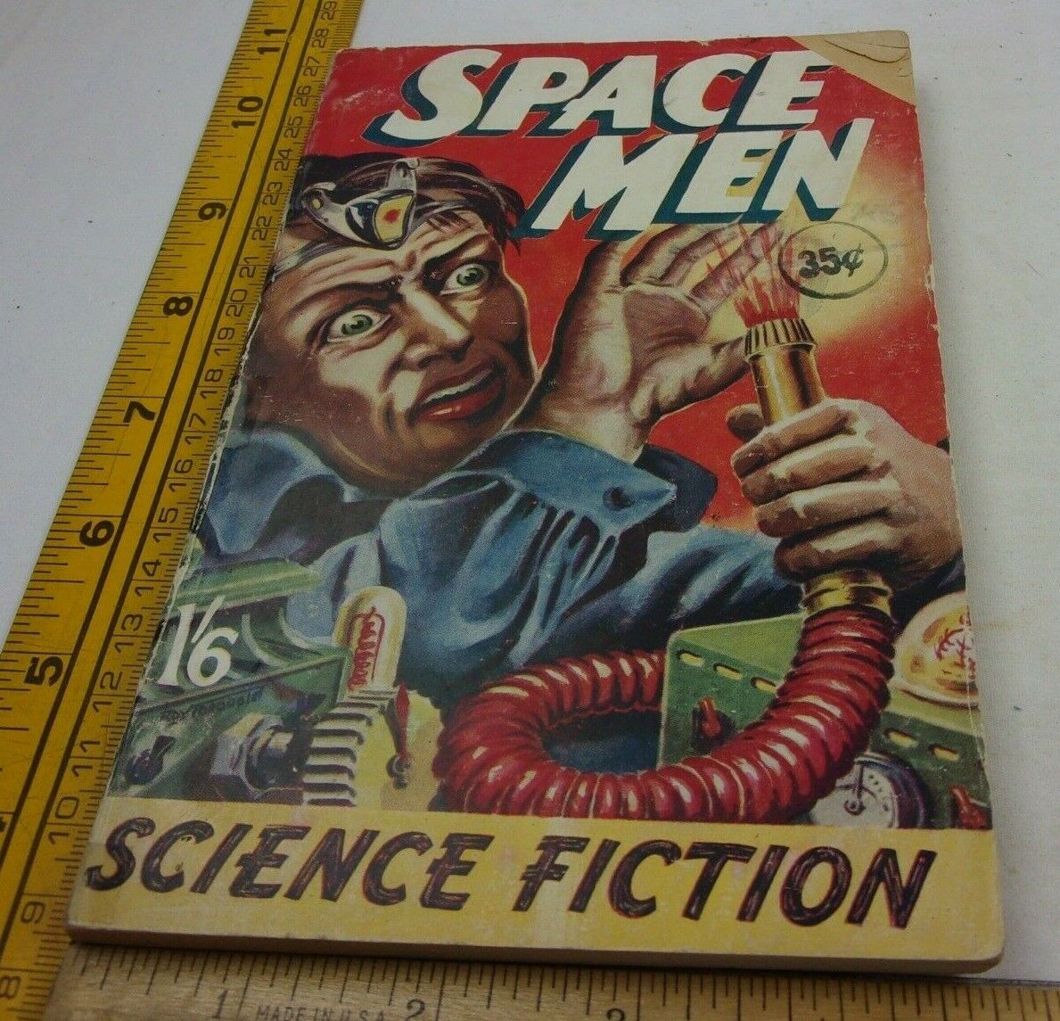 Space Men David Shaw Science Fiction UK pulp book Curtis Warren Ltd. 1940s