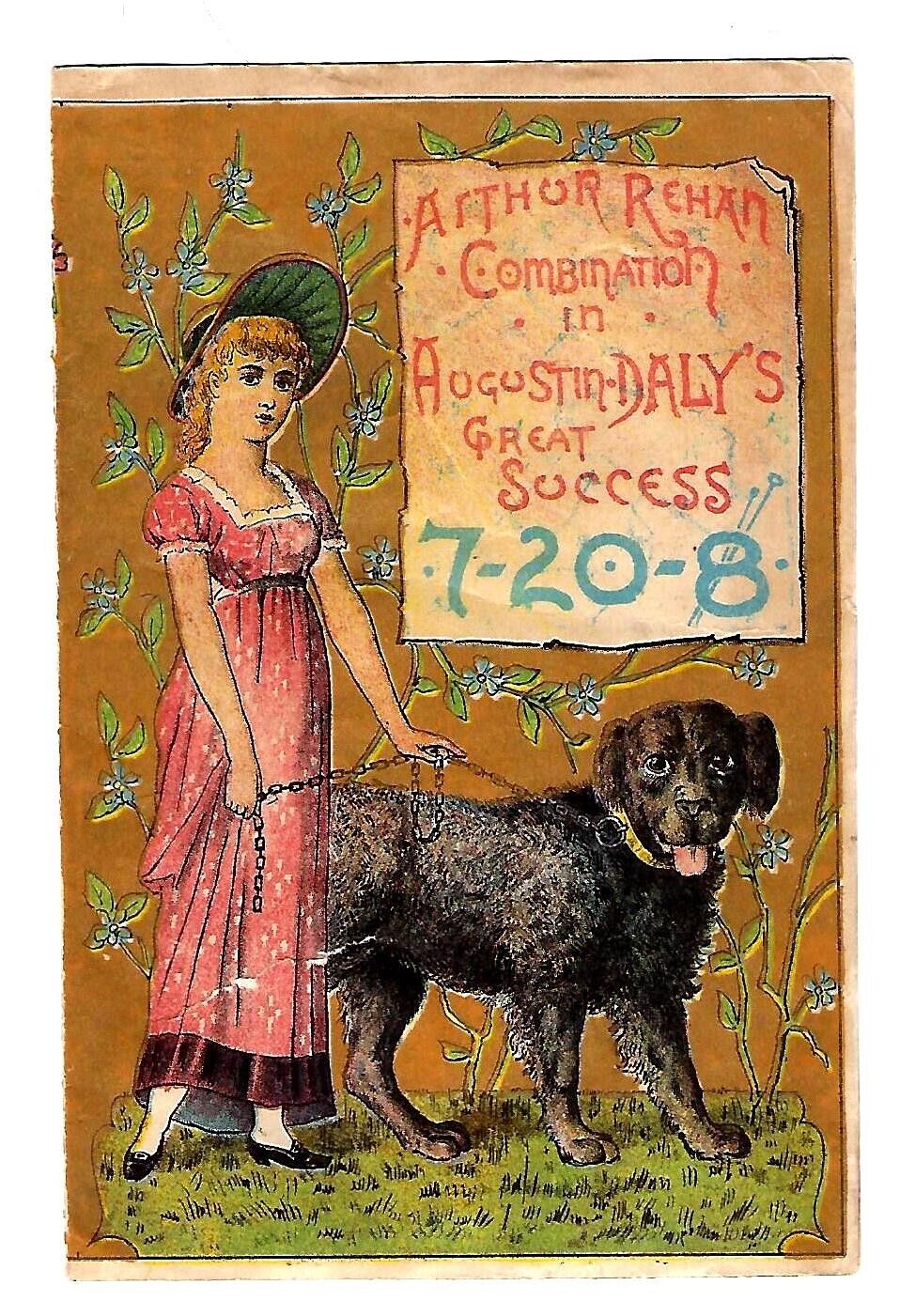 Mid 1800's 7-20-8 Casting The Boomerang Advertising Flyer