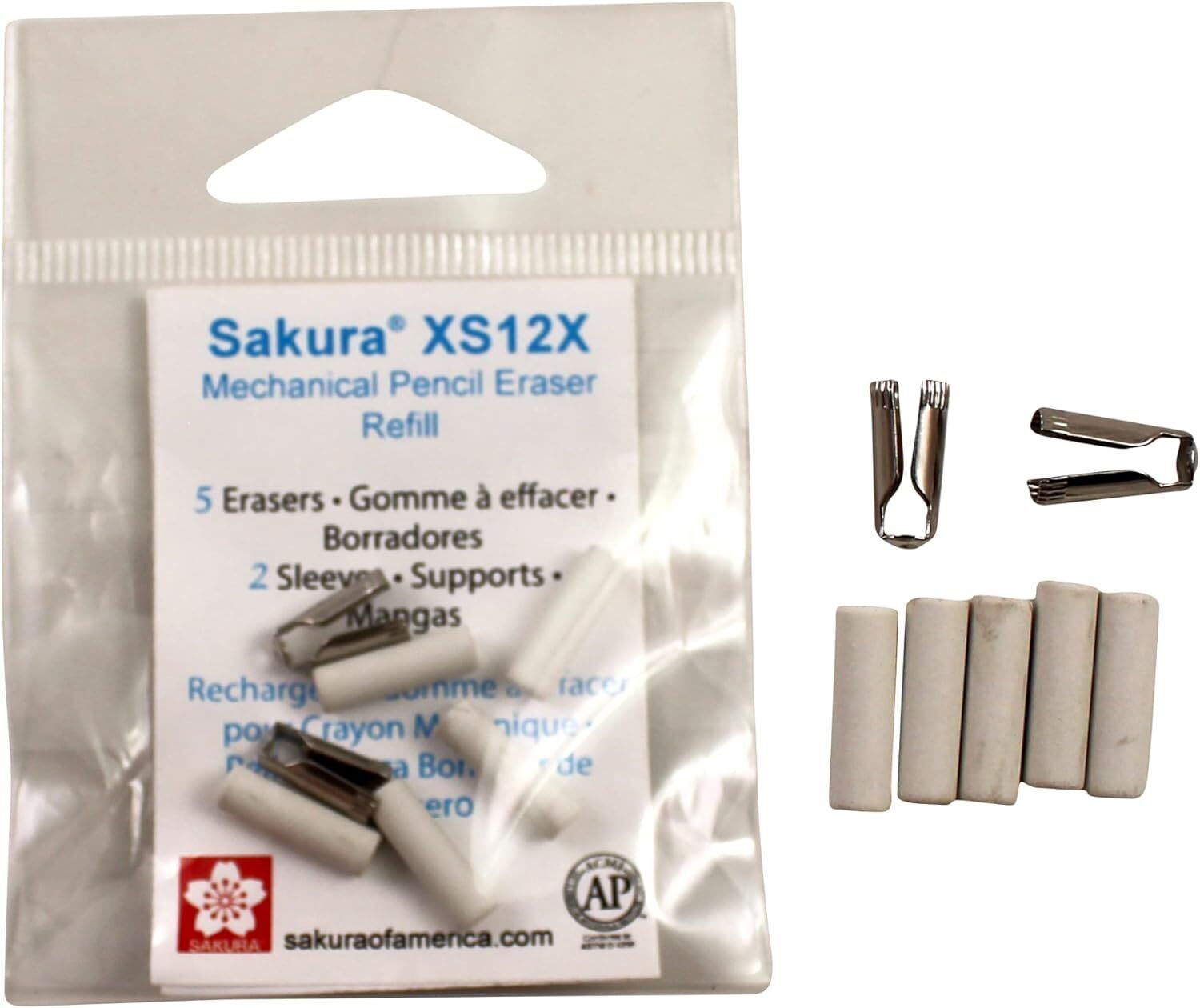 Sakura Mechanical Pencil Eraser Refills - Erasers for... 