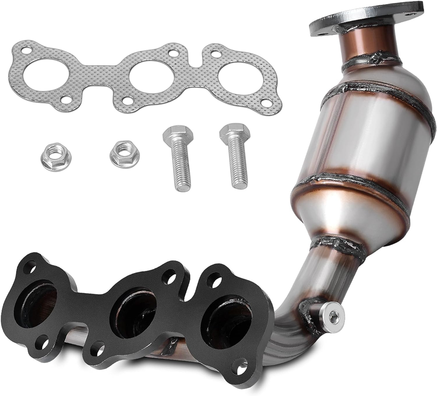 Manifold Catalytic Converter with Gasket Kit Compatible with 2004 2005 2006 2007