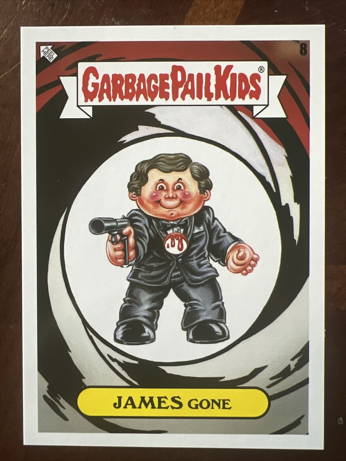 2022 Topps Garbage Pail Kids Book Worms GROSS ADAPTATIONS #8 JAMES Gone GPK