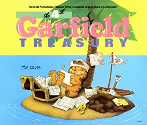 Fourth Garfield Treasury Paperback Jim Davis
